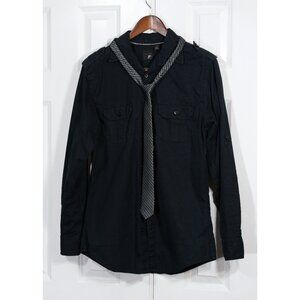 J. Ferrar Button down shirt with tie